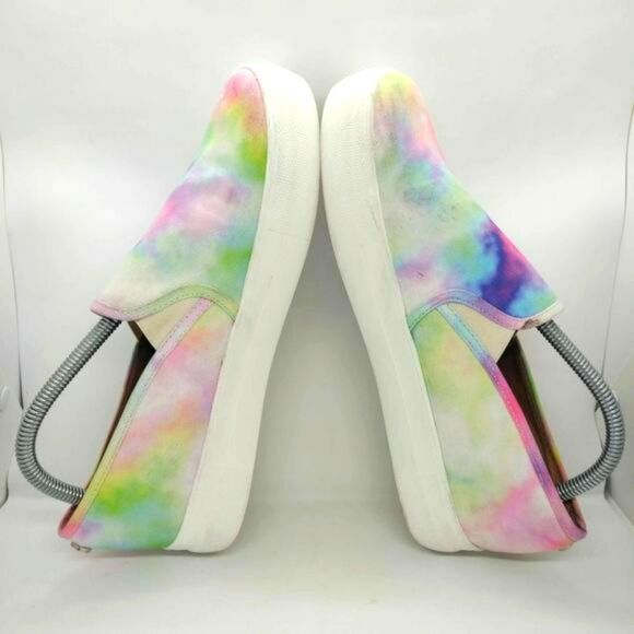 Steve Madden Toshe Multicolor Slip On‎ Sneakers Womens Size 10 Shoes Casual - Picture 5 of 8